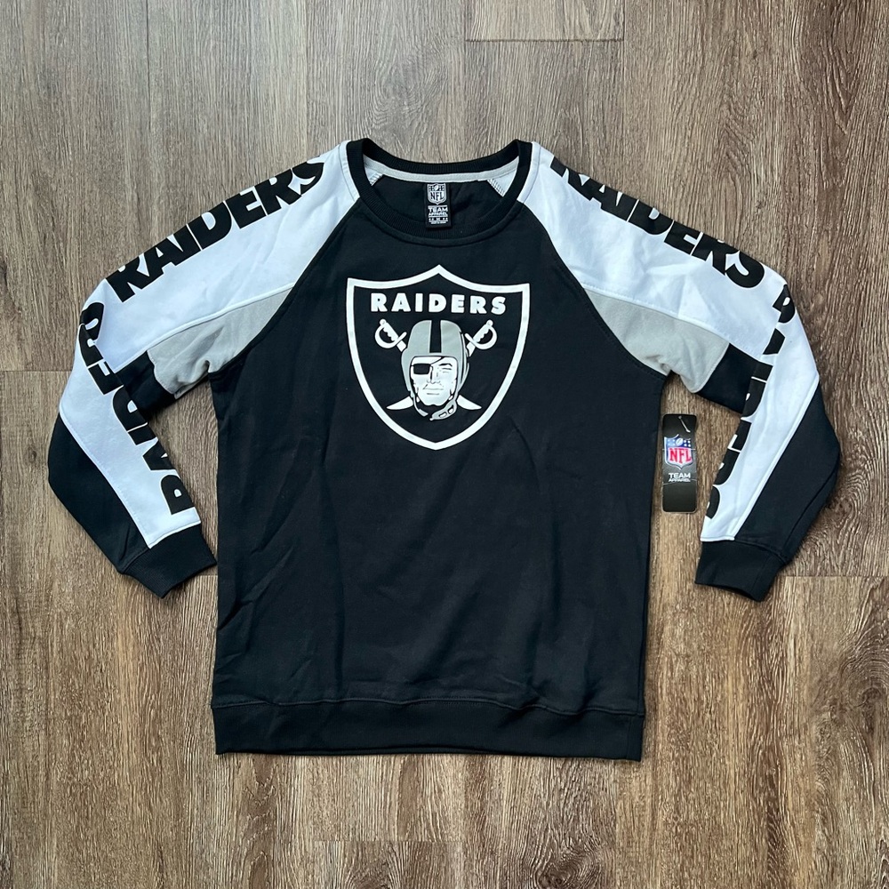 Raiders Black and White Sweatshirt